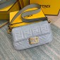 Fendi Baguette Medium Leather Bag 