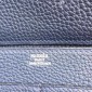 1:1 Hermes Dogon Wallet in soft togo leather