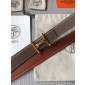 Hermes Reversable Cinture in pelle 25mm 