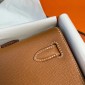 1:1 Hermes Kelly Cut clutch in epsom leather