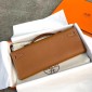 1:1 Hermes Kelly Cut clutch in epsom leather