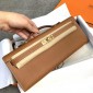 1:1 Hermes Kelly Cut clutch in epsom leather