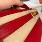 1:1 Hermes Kelly Cut clutch in epsom leather