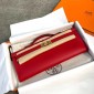 1:1 Hermes Kelly Cut clutch in epsom leather