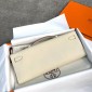 1:1 Hermes Kelly Cut clutch in epsom leather