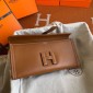 1:1 Hermes jige clutch in pelle swift