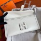 1:1 Hermes jige clutch in pelle swift