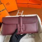 1:1 Hermes jige clutch in pelle swift