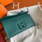 1:1 Hermes jige clutch in pelle swift