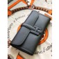 1:1 Hermes jige clutch in pelle epsom