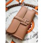 1:1 Hermes jige clutch in pelle epsom