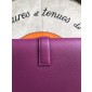 1:1 Hermes jige clutch in pelle epsom