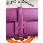 1:1 Hermes jige clutch in pelle epsom