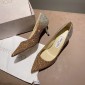 Jimmy Choo Shoe Size 34-40, heel 6.5cm