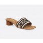 Dior  Diorviera Heeled Slide, Size 35-42