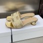 Dior  Dway Heeled Slide, Size 35-42