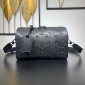 Louis Vuitton city keepall in pelle 