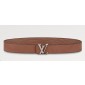 M8271U LV Initials 40mm Reversible Belt