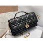 Lady Dior Top Handle Clutch 