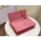 Lady Dior Top Handle Clutch 