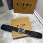 Loewe grained calfskin belt 32mm