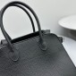 The Row Soft Margaux 10 Bag in Grained leather