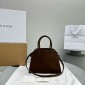 The Row Soft Margaux 10 Bag in Suede